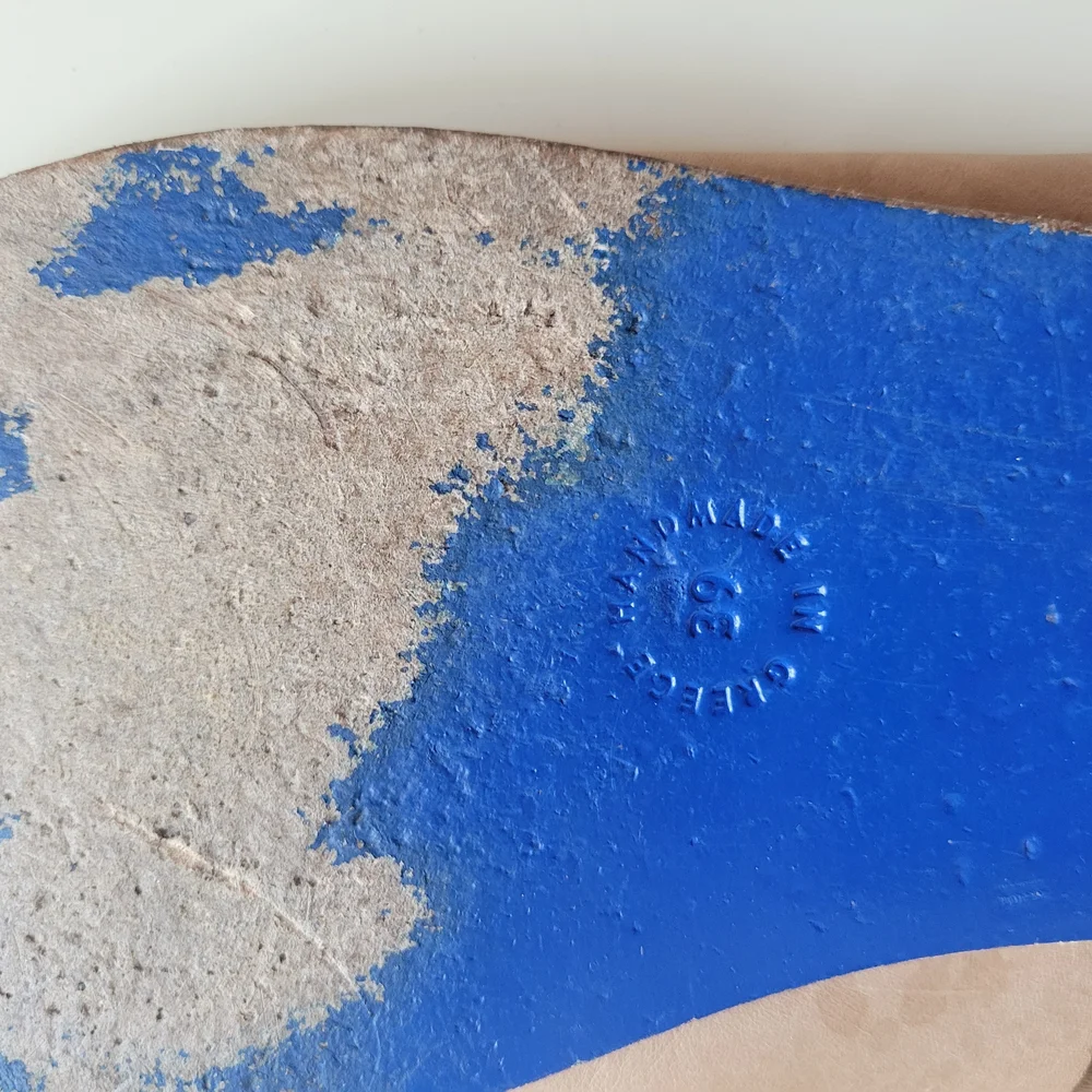 KYMA Greek KALYMNOS Leather Slide Sandals 8 - Picture 8 of 8